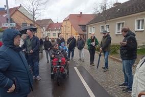 2024 führte der Stadtrundgang durch Plaue.