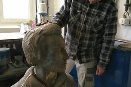 Spendenaktion für den Nachguss der Heinrich-Heine-Büste hat wichtige Zwischenetappe erreicht