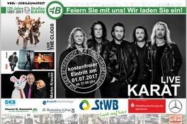 120 Jahre Straßenbahn wird gefeiert