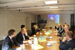 Staatssekretäre informieren sich über den BUGA-Vorbereitungsstand