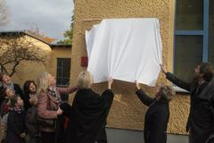 Bettina und Susanne von Bülow, Oberbürgermeisterin Dr. Dietlind Tiemann, Fördervereinsvorsitzender Stefan Dalitz