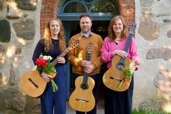 Das Trio Sonoro der Brandenburger Musikschule "Vicco von Bülow" beim Benefizkonzert im Vorjahr in Göttin.