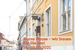 Ausstellungsumbau für die nächste Ausstellung „Stadtwende“