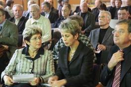 Ministerin und Oberbürgermeisterin im Gespräch