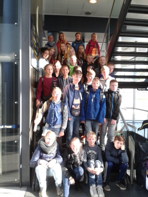 Ballerup deutsche und dänische Schüler, Gruppenfoto